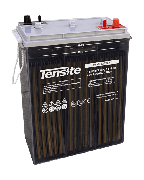Batería 6V 600Ah Tensite OPzS