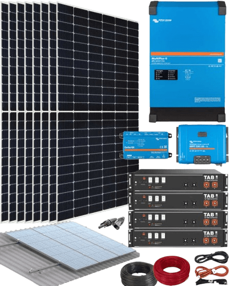 Kit Solar Victron 5000W 48V 16000Whdia